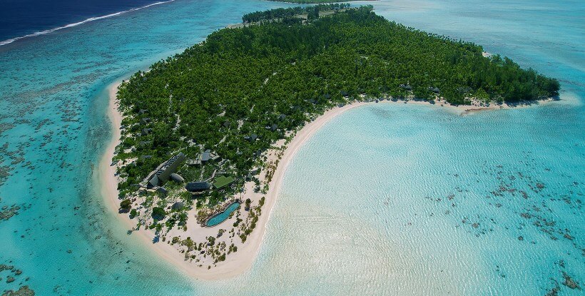 Polinesia di Marlon Brando Tetiaroa laguna
