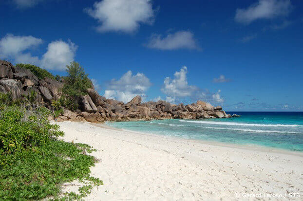 Seychelles - La Digue, spiaggia di Grand Anse