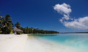 La Laguna di Rarotonga, Isole Cook.