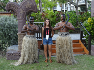 La nostra Elena alle Fiji 