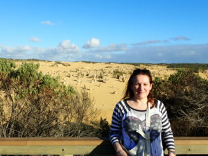 Irene di Kia Ora Viaggi nel Deserto dei Pinnacoli_Australia