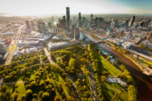 Australia Melbourne Skyline Victoria