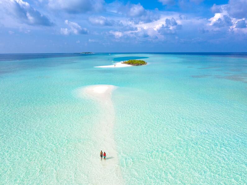 Maldive, coppia