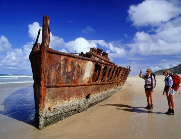 Australia Fraser Island relitto Queensland