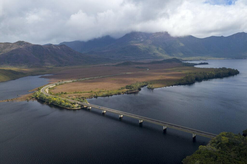 Australia Tasmania Lake Burbury Strahan