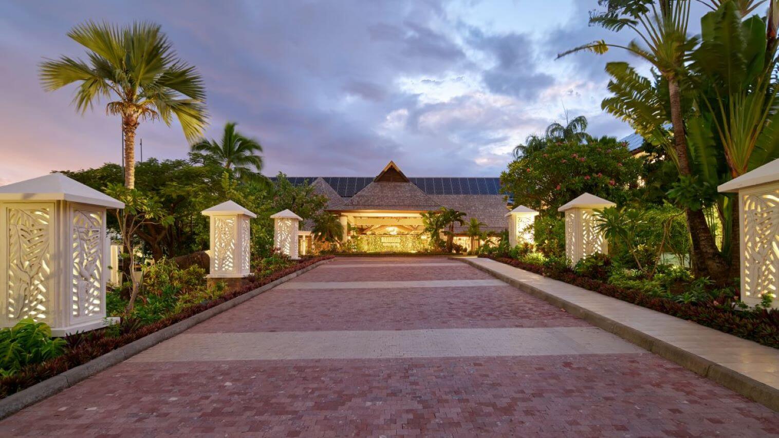Hilton Hotel Tahiti - Entrata