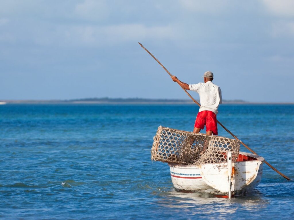 Vizit Mahebour fisherman