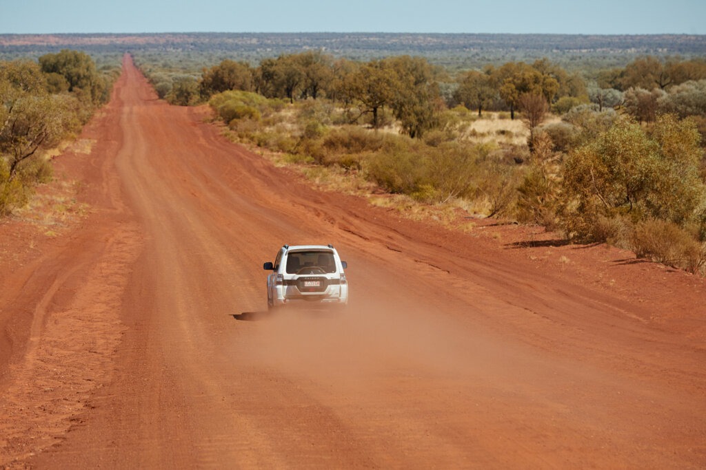 A Dirt Road in Central Australia