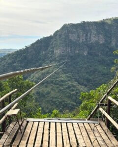 Zipline di Lake Eland nel KwaZulu-Natal